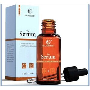 NIB! St. Gabriel’s the Serum w/ Vitamin C+E and Hyaluronic Acid /Sealed Exp 7/26